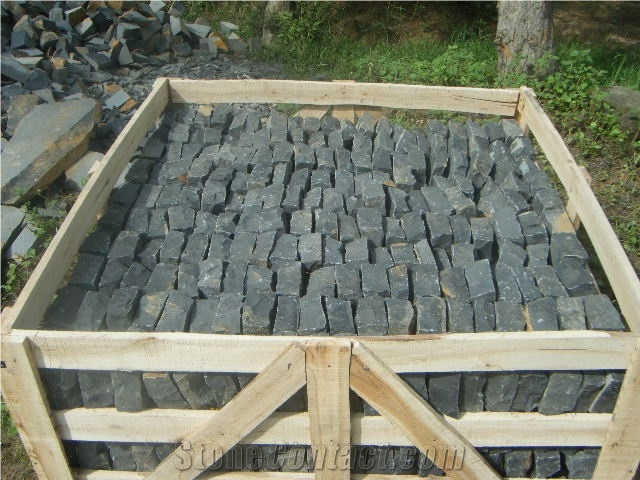 Basalt Cube Stone for Paving