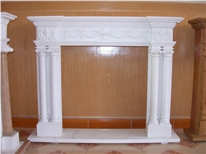 Black Marble Fireplace