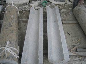 China Grey Marble Column for Sale Decorative Column