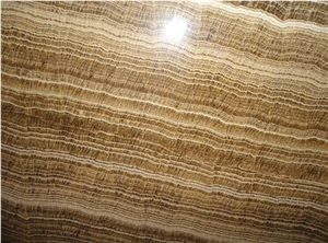 Golden Wood Marble Slabs & Tiles, Iran Brown Marble
