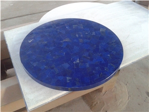 Lapis Lazuli Gem Stone/Semiprecious Stone Tiles & Slabs, Beautiful Decorative Semiprecious Stone/Gem Stone