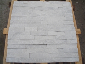 Natural White Quartz Stone Panel, Quartz Stone Wall Panel for Wall Cladding Z Stone, Cultured Stone for Wall Covering/Cladding