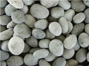 Pebble Stones and Landscaping Stones, White, Black, Green Marble Pebble