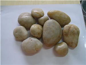Pebble Stones and Landscaping Stones, White, Black, Green Marble Pebble