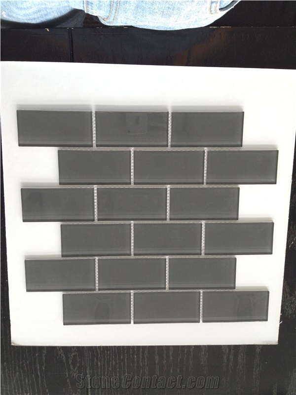 Smoke Glass Mosaic Tile for Wall & Floor