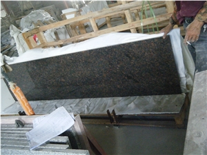 Tan Brown Granite Kitchen Countertops/ Kitchen Worktops/Vanity Tops/Custom Countertops, India Brown Granite Countertops