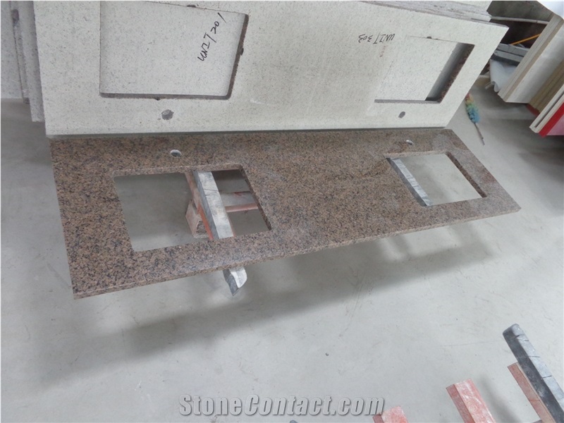 Tropical Brown Granite Kitchen Countertops/ Kitchen Worktops/ Custom Countertops, Saudi Arab Granite Countertops