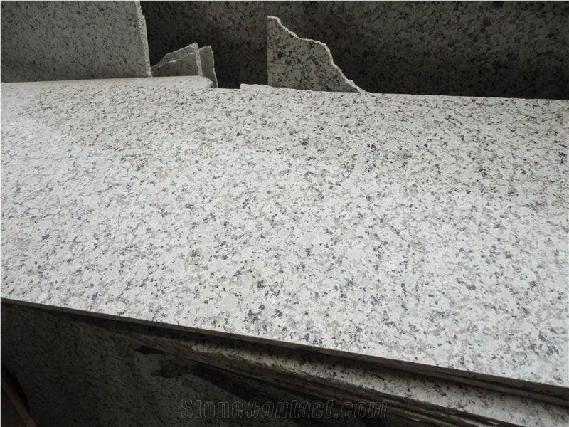 Camellia White Polished Granite Slab Random 1 1/4 – Marble Systems
