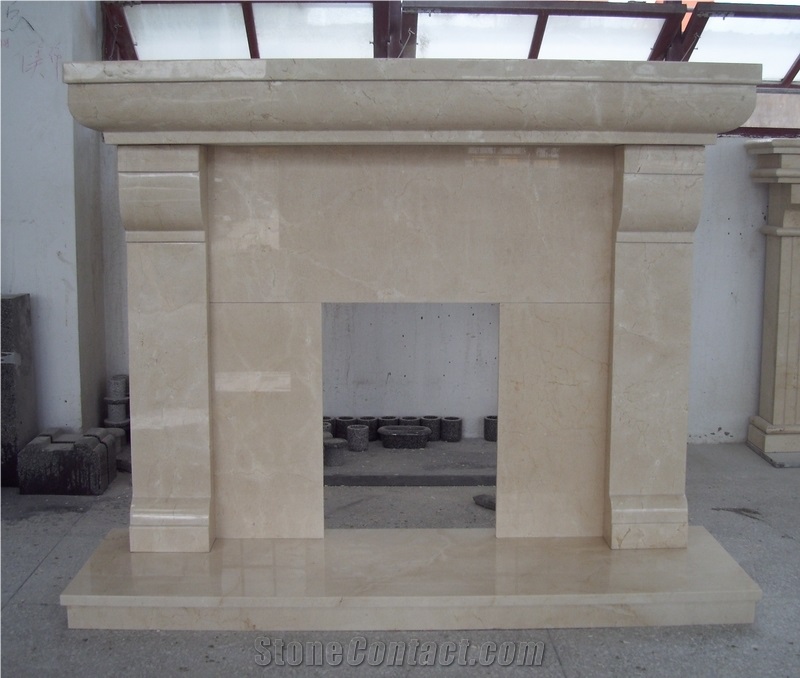 White Marble Fireplace, Fireplace Mantel, Fireplace Decorating