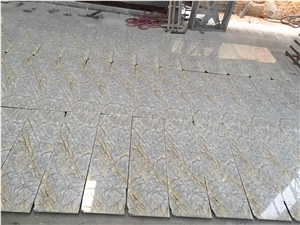 Xiamen China Chinese Ariston Blue Granite Slab Tile Paver Cover Flooring Polished Honed Flamed Split Cross & Vein Cut Patterns