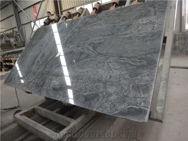 Xiamen China Chinese Galaxy Blue Granite Slab Tile Paver Cover Flooring Polished Honed Flamed Split Cross & Vein Cut Patterns