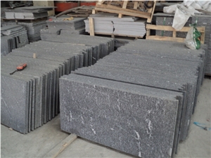 Xiamen China Chinese Snow Grey Granite Slab Tile Paver Cover Flooring Polished Honed Flamed Split Cross & Vein Cut Patterns