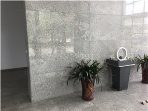 Xiamen China Silver Fox Granite Slab Tile Paver Cover Flooring Polished Honed Flamed Split Cross & Vein Cut Patterns