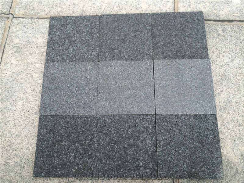 Jianping Black Granite Slabs & Tiles, G621 Dark Grey Granite Slabs & Tiles for Paving, Walling