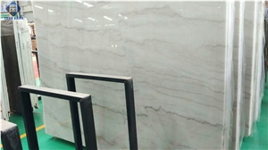 Guangxi White Marble Tiles & Slabs, Marble Wall /Floor Covering Tiles