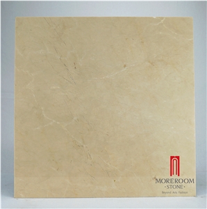 Foshan Manufacture Shayan Cream Marble Tile Laminated Marble Wall Covering