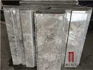 Grey Marble Slabs & Tiles Cut Into Size with Good Quality
