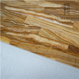 Italy Wood Marble Mosaic Yellow Marble