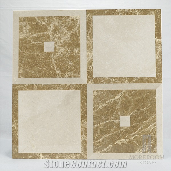 Light Emperador Marble Stone Marble Flooring Design Laminated Marble Panel