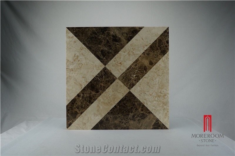 Moreroom Stone Crema Marfil Beige Composite Laminated Marble Panel