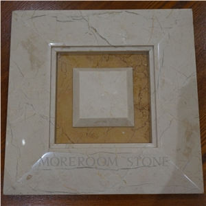 Polished Iran Beige Marble Price Marble Walling Tiles Shayan Cream Marble Yellow Marble Amarillo Oro Building Stone 3d Wall Panels Cnc Wall Panels Composited Marble 3d Tiles for Background