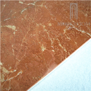 Red Color Marble Tile Marble Ceramic Laminated Marble Tile