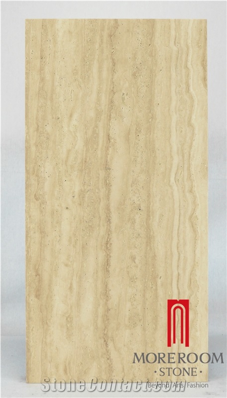 Turkey Feslikan Oscar Beige Marble Laminated Stone Panel for Floor Design