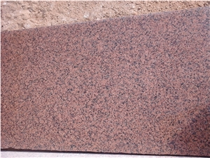 Bruno Red Granite Tiles & Slabs, Red Polished Granite Floor Tiles India
