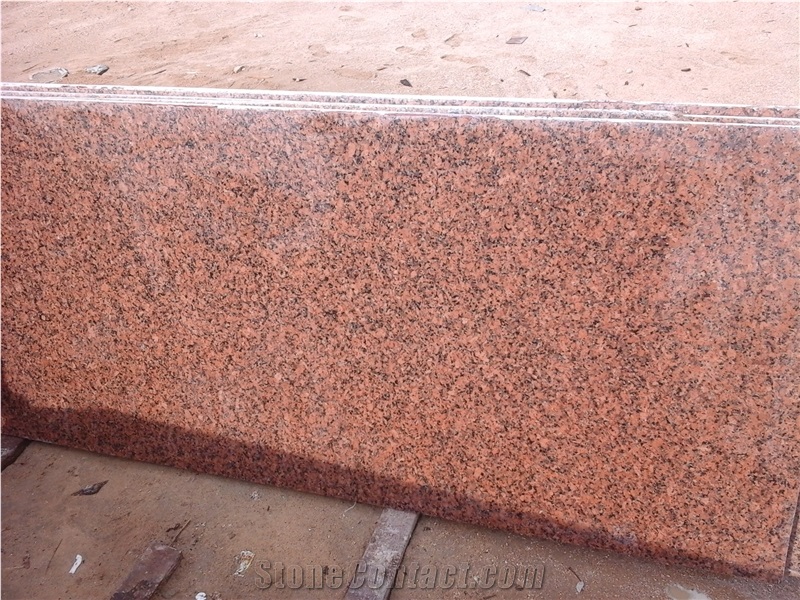 Himalaya Red Granite Tiles & Slabs, Red Polished Granite Floor Tiles, Floor Covering Tiles India