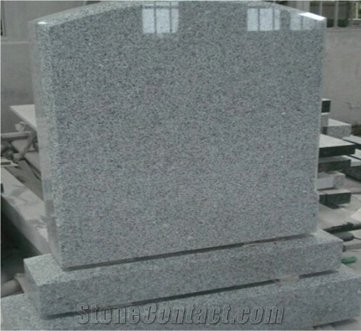 Natural Grey Granite Cemetery Headstones at Cheap Prices