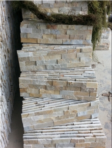 Natural Rustic Slate Cultured Stone Exterior Wall Tile, Rusty Slate ...