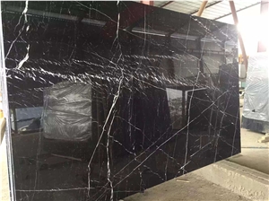 China Black Marble Slab & Tiles, Luxury Marble Designs, Marble Floor Stone Wall Cladding, Granite Marble Exporter, China Nero Marquina Marble