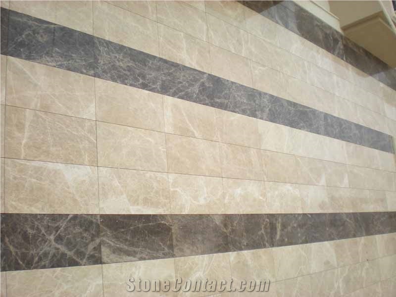 Light Emperador Marble, Wall Tiles, Wall Decoration, Luxury Marble Floors, Stone Border Line, Beige Marbles