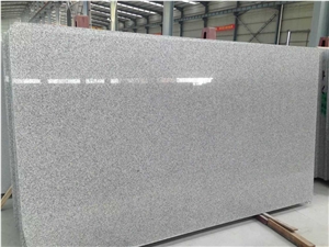 Chinese New G603 Granite/Bianco Crystal Granite/Hubei White Granite, Big Slabs & Tiles & Gangsaw Slab & Strips (Small Slabs) & Customized, China Light Grey Granite