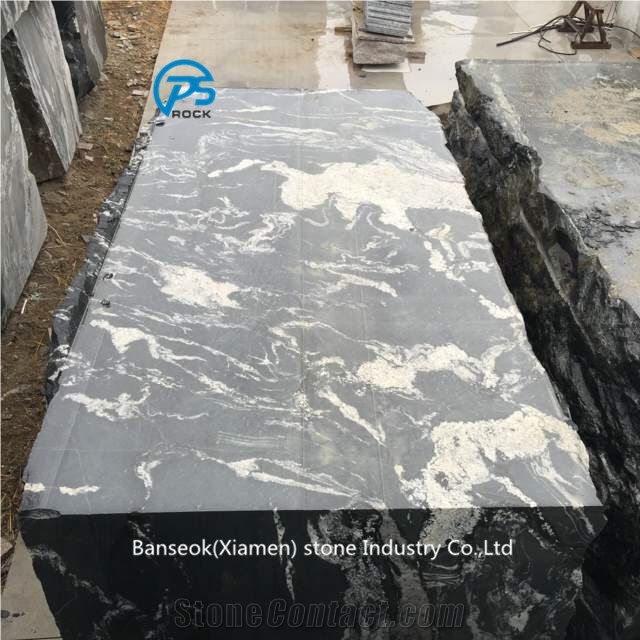 Royal Black Granite Block, China Black Granite Block, Building Granite