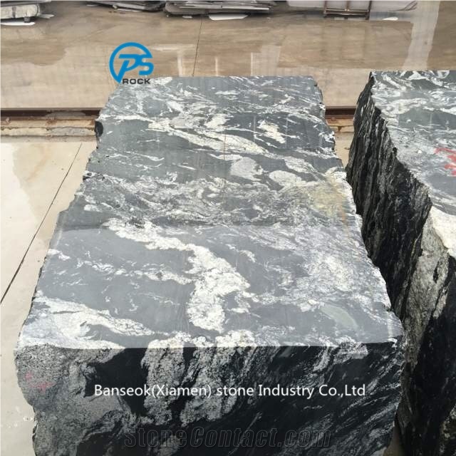 Royal Black Granite Block, China Black Granite Block, Building Granite