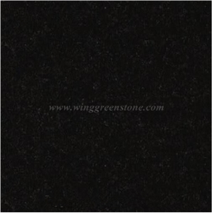 Absolute Black Granite Tile & Slab, Nero Assoluto South Africa Black Granite, Xiamen Winggreen Manufacturer