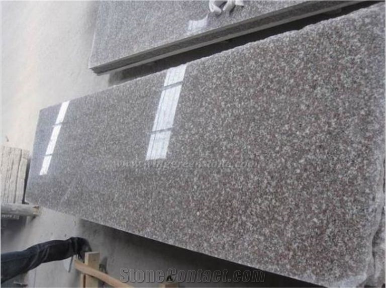 Cheap Polished G664 Granite/Luo Yuan Red Granite/ Brainbrook Brown Granite/Black Spots Brown Granite/China Pink for Slabs