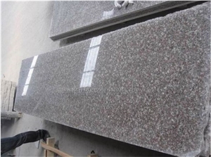 Cheap Polished G664 Granite/Luo Yuan Red Granite/ Brainbrook Brown Granite/Black Spots Brown Granite/China Pink for Slabs