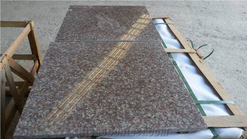 Cheapest Natural Stone, Chinese G687/Peach Red/Tao Hua Hong/Peach Purse Granite Tiles, Granite Slabs for Wall Covering and Flooring