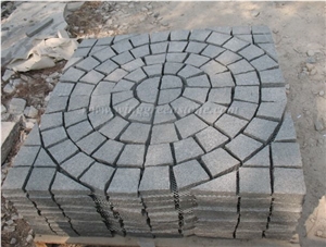 Chinese G603 Light Grey Granite Exterior Paving Pattern Cube Stone for Floor Covering