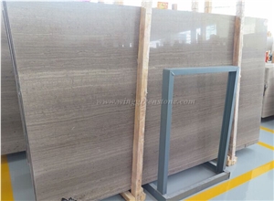 Chinese Popular Grey Wood Marble, Polished Timber Grey Vein Marble Tiles & Slabs, Wooden Grey Marble for Interior & Exterior Wall Decor and Flooring
