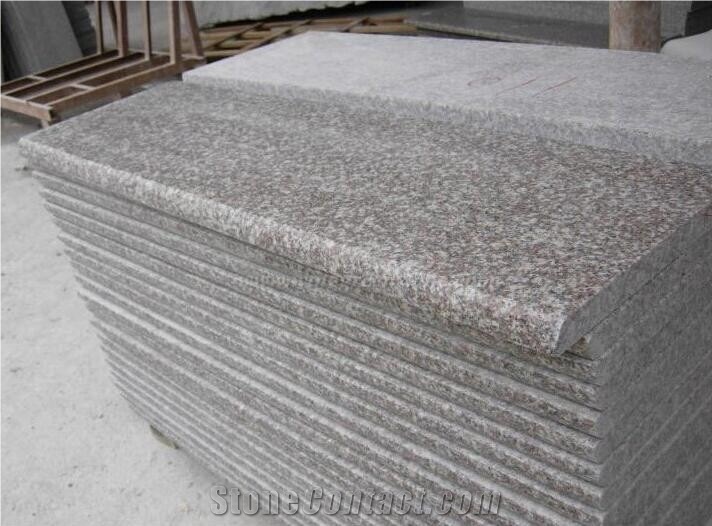 Competitive Price with Reliable Quality, G664/China Ruby Red/Copper Brown/Luoyuan Red Granite Stairs, Granite Steps & Risers/Stair Treads & Thresholds for Indoor and Outdoor