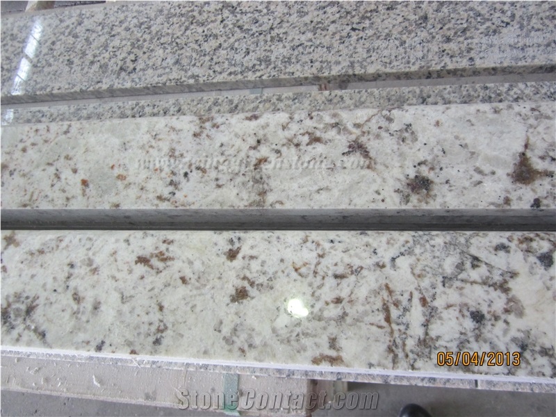 Factory Supply Of White Galaxy Granite Polished Kitchen Countertops