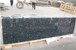 Factory Suppply Of High Quality Blue Pearl Granite Polished Kitchen Countertops