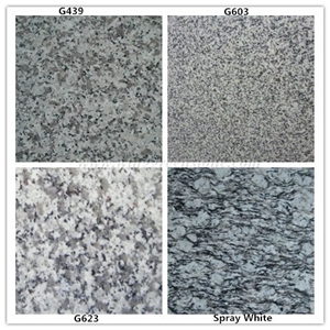 G439,G603,G623,Spray White Xiamen Manufacturer Granite Tile & Slab