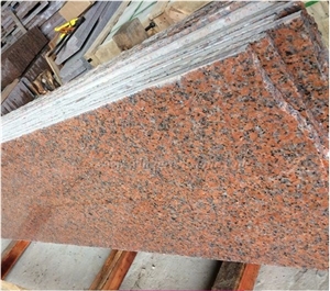 G562 Maple Red Polished Granite Slabs with Good Quality, China Red Granite