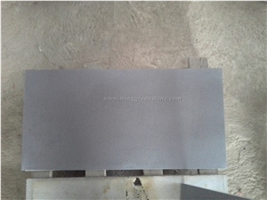 Hainan Grey Basalt Tiles & Slabs, Honed Grey Lavastone, Gray Andesite Tiles & Slabs, Suitable for Floor Covering, Pavers, Columns, Copings and Kerbs