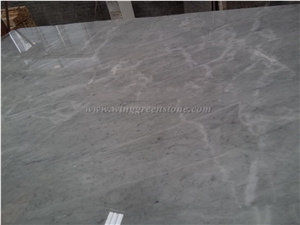 Hot Sale Bianco Carrara B Marble/Bianco Carrara White Marble Big Slabs with High Quality