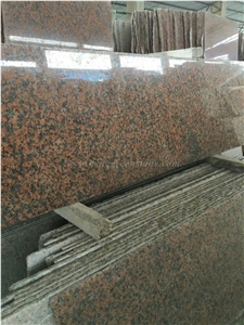 Hot Sale Chinese Red Granite, G562 Marple Red Granite Slabs, Copperstone/Maple Leaf Red Granite Slabs, Suitable for Countertops, Interior Wall Panels, Xiamen Winggreen Manufacturer